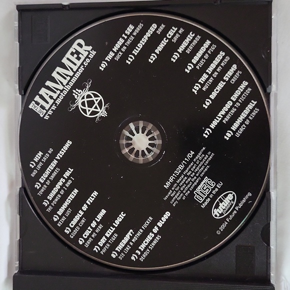 HIM Metal Hammer Magazine Fall 2004  with CD England Glossy Collector Edition - Picture 5 of 15